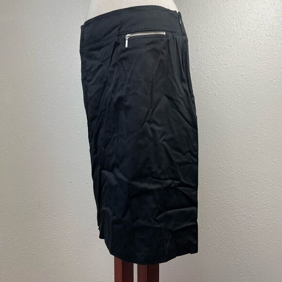 NWT Joseph A. Black Midi Skirt Size 10 - Picture 2 of 7